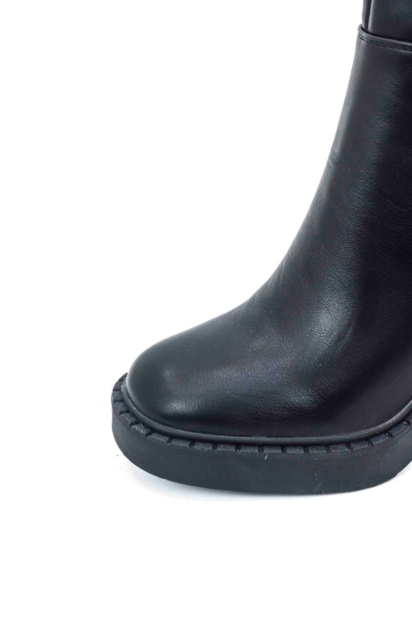 Botas de tacón de caña alta