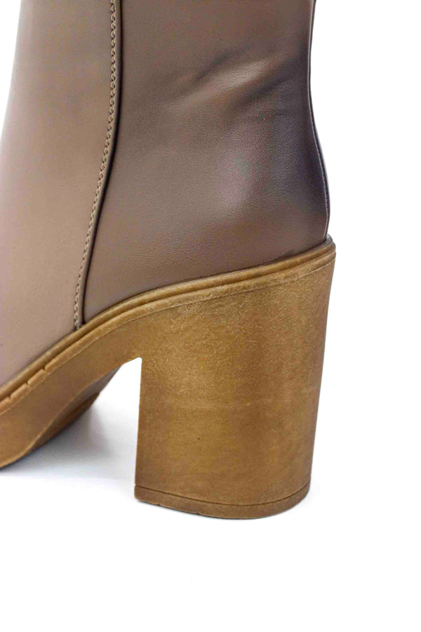 Botas de tacón de caña alta