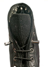 Botines negros con pedrería