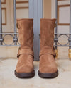 Botas de Media Caña S-2507 Camel