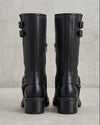 Botas de Media Caña S-5808 Negro