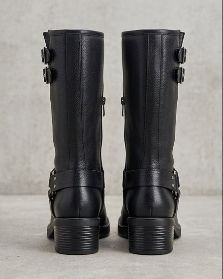 Botas de Media Caña S-5808 Negro