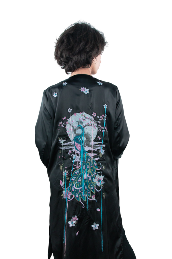 Cárdigan kimono