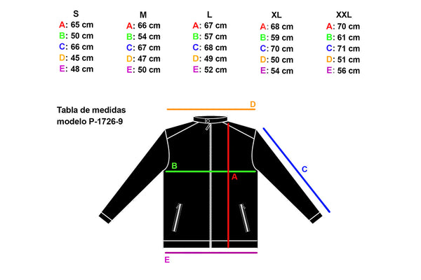 Cazadora motero polipiel