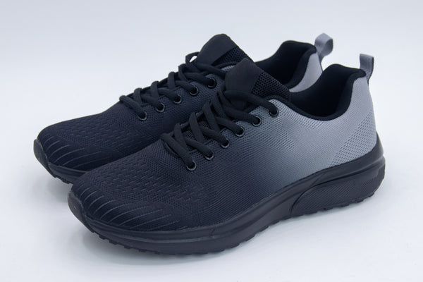 Deportivas negro-gris