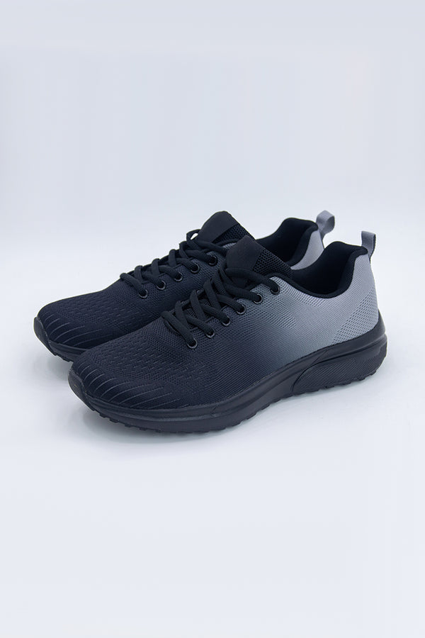 Deportivas negro-gris