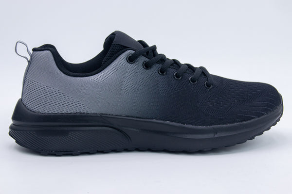 Deportivas negro-gris