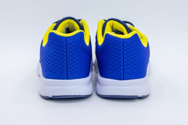 Deportivas azul-amarillo