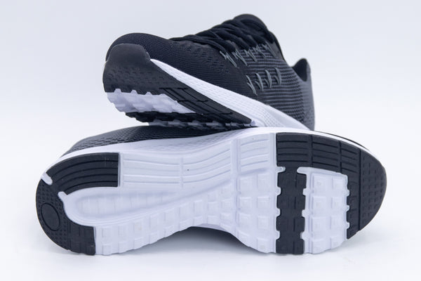 Deportivas negro-gris