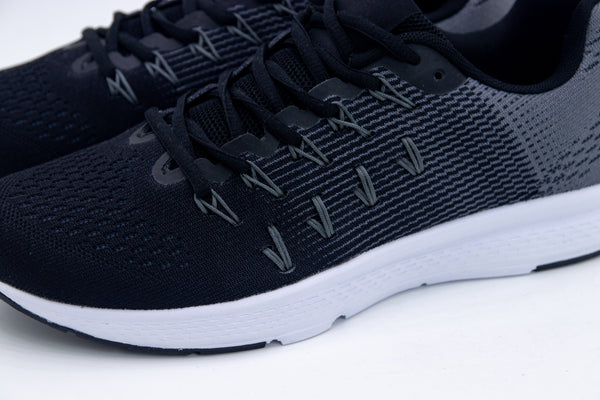 Deportivas negro-gris