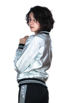 Chaqueta bomber brillo