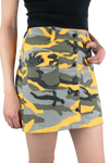 Minifalda camuflaje