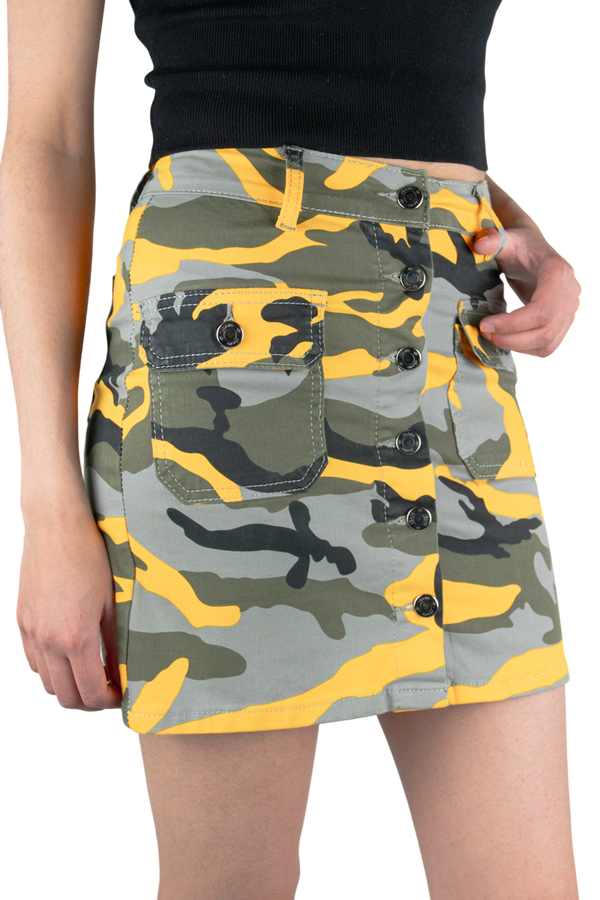 Minifalda camuflaje