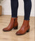 Botines medio tacón