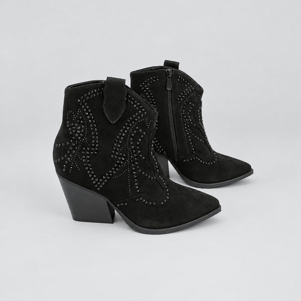 Botines pedrería