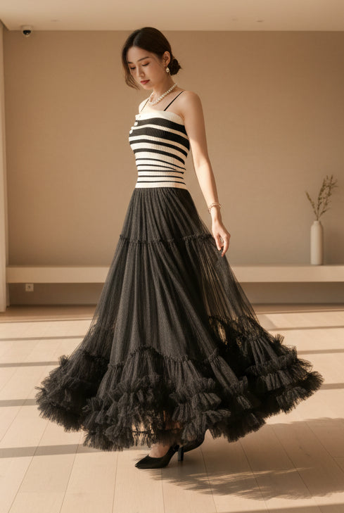 Falda V7297-B