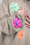 Sudadera flores
