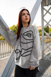 Sudadera brillantes