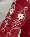 Botas de caña alta A-3432 Burdeos