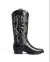 Botas de caña alta A-3435 Negro