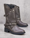 Botas de Media Caña AD-5442 Chocolate