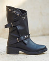 Botas de Media Caña AD-5442 Negro