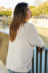 Camiseta lisa con bolsillo