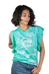 Top colores con manga volante
