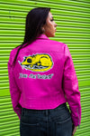 Cazadora biker polipiel