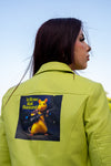Cazadora biker polipiel
