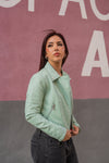 Cazadora biker polipiel