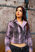 Cazadora biker polipiel