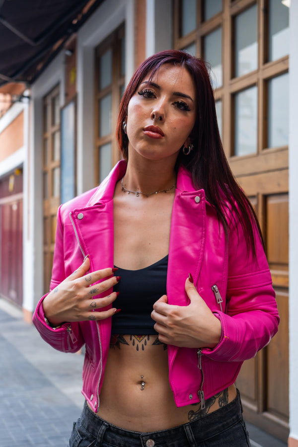 Cazadora polipiel