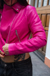 Cazadora polipiel