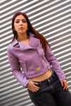 Cazadora biker polipiel