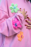 Sudadera flores