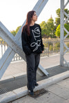 Sudadera brillantes