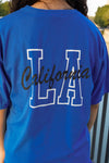 Camiseta recta "California L.A."