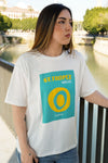 Camiseta recta "St Tropez soleil France"
