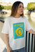 Camiseta recta "St Tropez soleil France"
