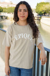 Camiseta recta "Épique"