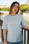 Camiseta recta "C'est la vie"