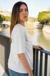 Camiseta recta "C'est la vie"