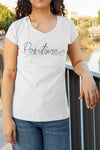 Camiseta "Positive vibes"