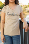 Camiseta "Positive vibes"