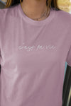 Camiseta recta "C'est la vie"