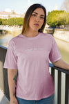 Camiseta recta "C'est la vie"