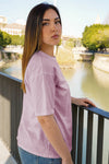 Camiseta recta "C'est la vie"