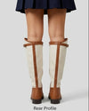 Botas de caña alta A-3428 camel