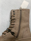 Botines de caña media con cordones - Kaki